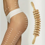 Puidust massaažirull tselluliidi ja lihaspingete vähendamiseks kaubadkoju.ee