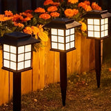 Päikesepatareiga LED aiavalgustid Majakesed 6 tk kaubadkoju.ee